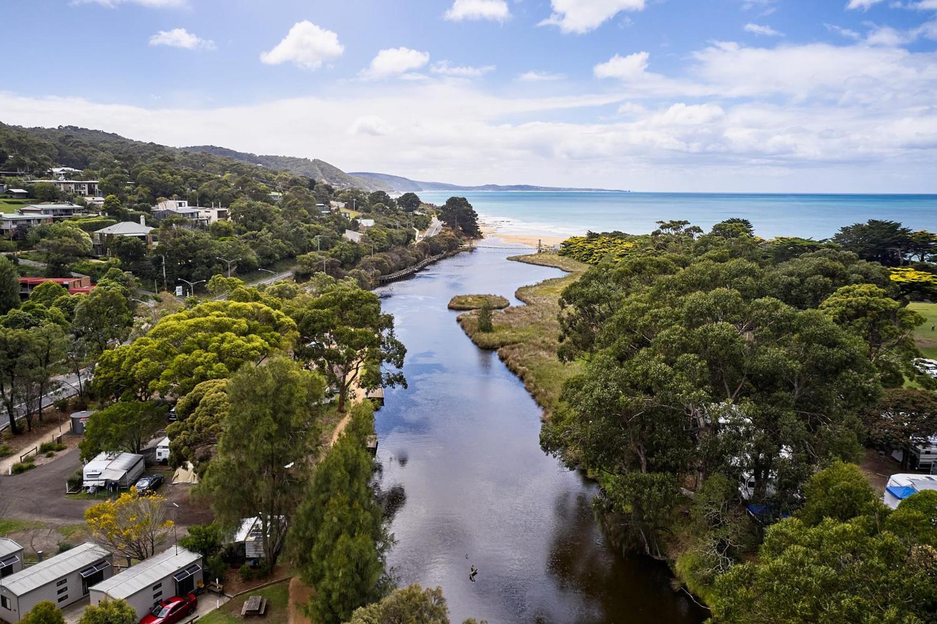 Lorne Foreshore Caravan Park Hotel Buitenkant foto