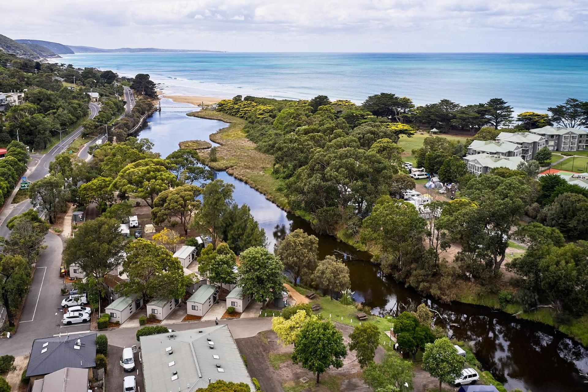 Lorne Foreshore Caravan Park Hotel Buitenkant foto